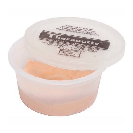 Fabrication Enterprises TheraPutty Plus Antimicrobial Exercise Putty, Tan, 2 Ounce, XX-Soft 255945